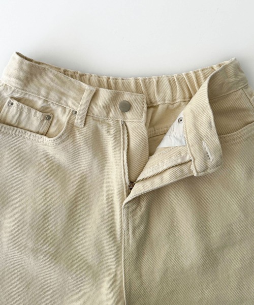 CANAL JEAN（キャナルジーン）の「El mar　コットンハーフパンツ（その他パンツ・レディース・クリーム/ブラック・ONE SIZE）」の10枚目の写真