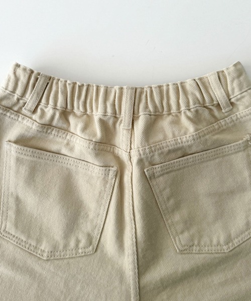 CANAL JEAN（キャナルジーン）の「El mar　コットンハーフパンツ（その他パンツ・レディース・クリーム/ブラック・ONE SIZE）」の4枚目の写真