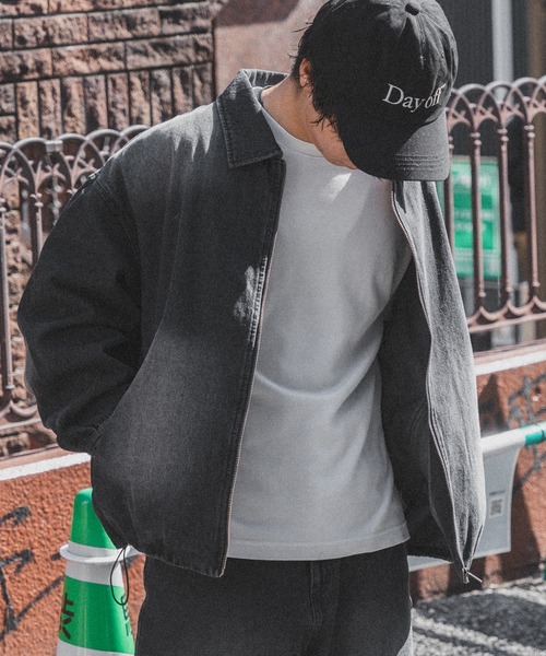 kutir(クティール)の「【低身長だからカッコよく着こなせるアイテム】ドローコード付きデニムジャケット(セットアップ着用可能)(デニムジャケット・メンズ・ブラック/ダークインディゴブルー・SMALL/MEDIUM)」の16枚目の写真