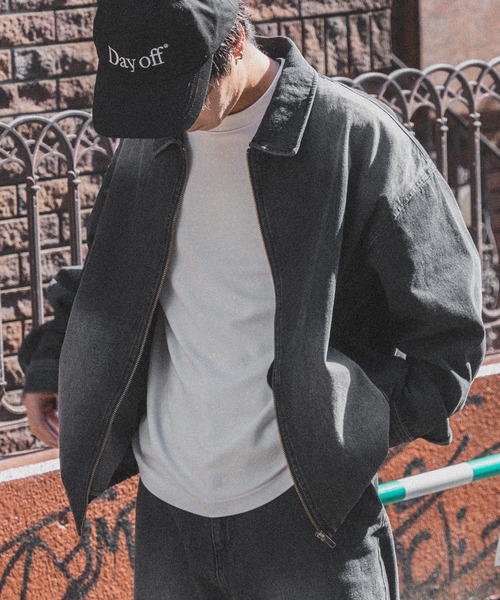 kutir(クティール)の「【低身長だからカッコよく着こなせるアイテム】ドローコード付きデニムジャケット(セットアップ着用可能)(デニムジャケット・メンズ・ブラック/ダークインディゴブルー・SMALL/MEDIUM)」の15枚目の写真