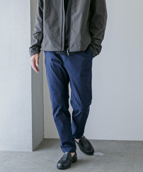 ストレッチデニムスキニースラックス（デニムパンツ）｜NANO universe