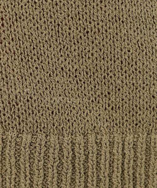 OPAQUE.CLIP（オペークドットクリップ）の「◆【大草直子さんコラボ】Vネックニットジレ（ベスト・レディース・オフホワイト/カーキ/ブラック・00）」の18枚目の写真