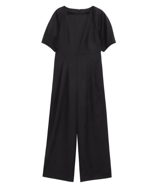 Pierrot（ピエロ）の「パフスリーブオールインワン（つなぎ/オールインワン・レディース・ブラック/チャコール・PM/M/L）」の18枚目の写真