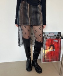 リボンシアーレーススカート
