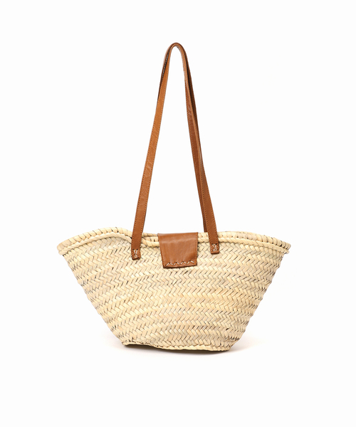 バッグ KECH LeS ESSENTIELS RAFFIA LEATHER FLAP KECH LeS ESSENTIELS（ケッシュルエッセンシャル）の「KECH LeS