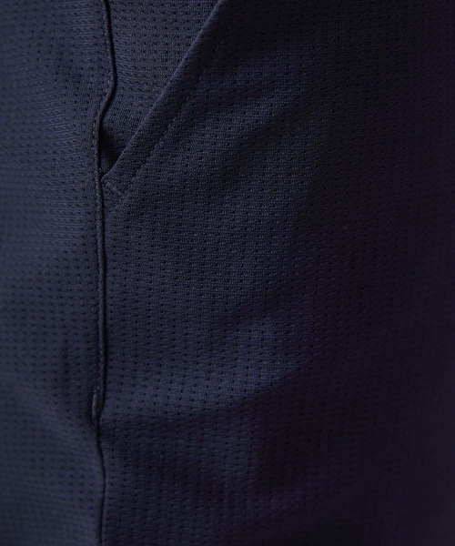 MK MICHEL KLEIN HOMME (エムケーミッシェルクランオム)の「トリコメッシュスラックス セットアップ(スラックス・メンズ・ネイビー/ブラック・48/46)」の14枚目の写真