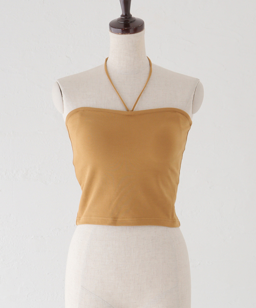 JOURNAL STANDARD(ジャーナルスタンダード)の「カップイン2WAYベアトップ(キャミソール・レディース・ホワイト/ブラック/タン・FREE)」の3枚目の写真