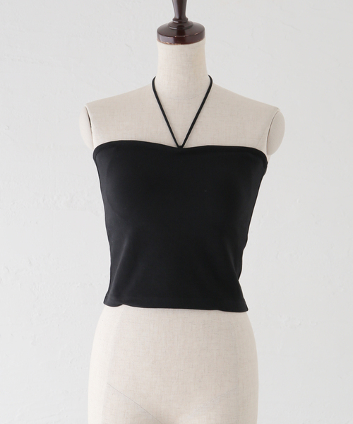 JOURNAL STANDARD(ジャーナルスタンダード)の「カップイン2WAYベアトップ(キャミソール・レディース・ホワイト/ブラック/タン・FREE)」の1枚目の写真