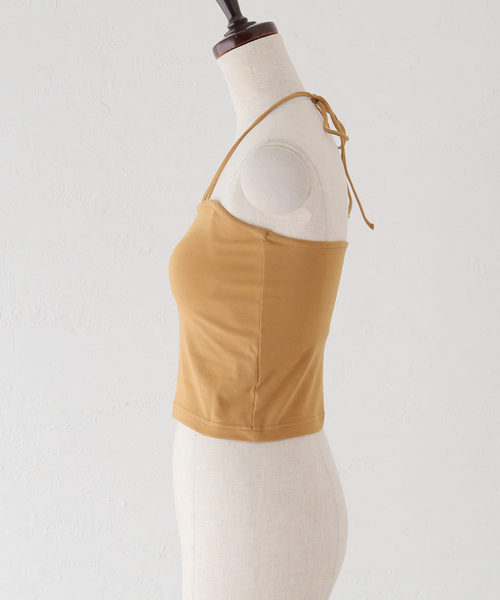 JOURNAL STANDARD(ジャーナルスタンダード)の「カップイン2WAYベアトップ(キャミソール・レディース・ホワイト/ブラック/タン・FREE)」の5枚目の写真