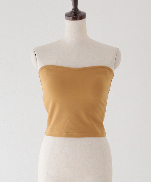 JOURNAL STANDARD(ジャーナルスタンダード)の「カップイン2WAYベアトップ(キャミソール・レディース・ホワイト/ブラック/タン・FREE)」の13枚目の写真