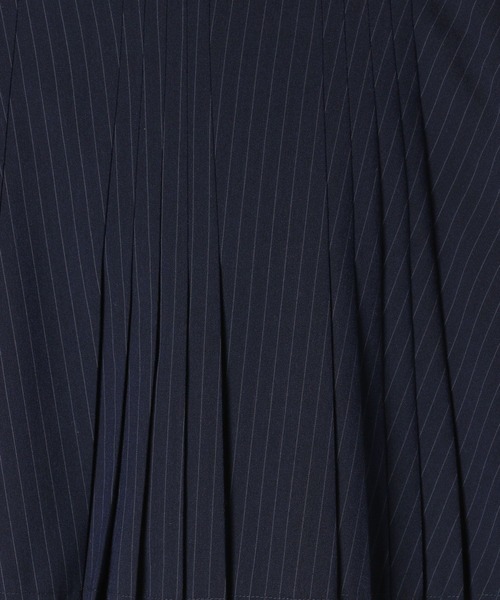 Heather（ヘザー）の「ストライププリーツミニスカート　119546（スカート・レディース・グレー/チャコールグレー/ネイビー・S/M）」の10枚目の写真