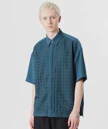 LOVELESS | レースコンビショートスリーブシャツ(シャツ/ブラウス)