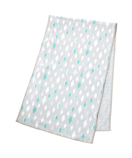 studio CLIP(スタディオクリップ)の「クールタオル(タオル・レディース・イエロー/グレー・FREE)」の2枚目の写真