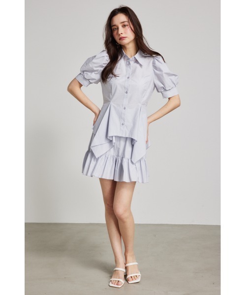 rienda（リエンダ）の「マーメイドラインスコショートパンツ