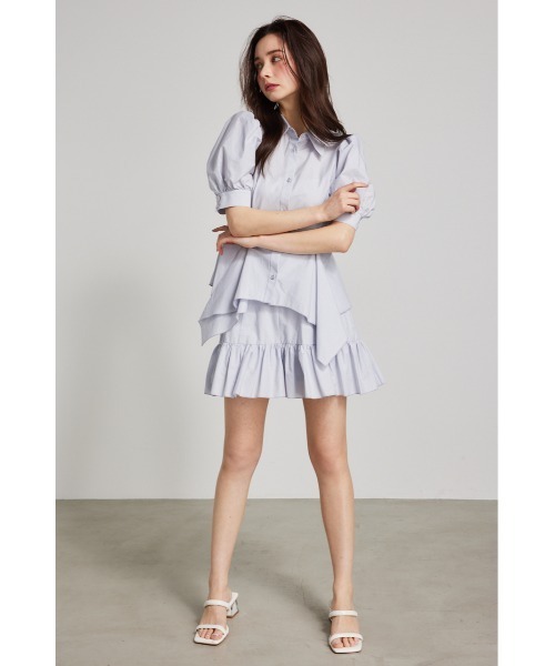 rienda（リエンダ）の「マーメイドラインスコショートパンツ