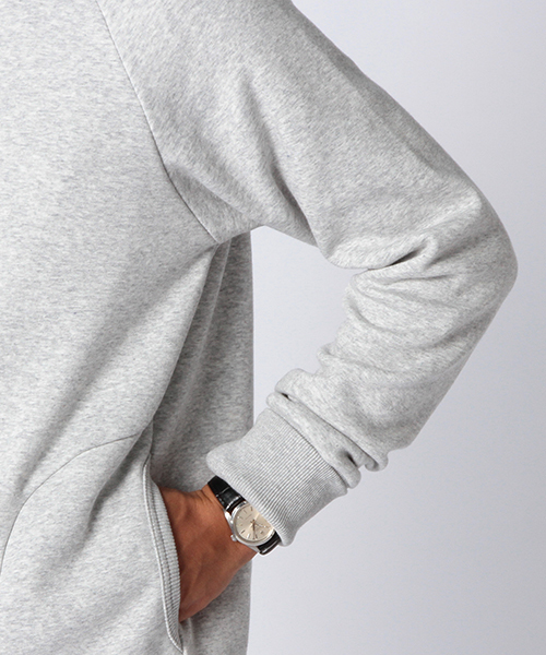 BEAMS（ビームス）の「BEAMS / バック ファー プルオーバー パーカー（パーカー・メンズ・グレー/ブラック・SMALL/MEDIUM/LARGE）」の10枚目の写真