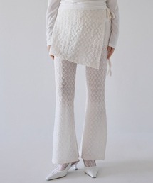 Uenui | lace wrap skirt and pants(その他パンツ)