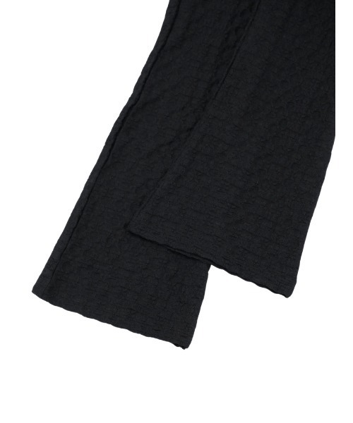 Uenui（ウニュイ）の「レース ラップスカート アンド パンツ レイヤード 巻きスカート フレアパンツ（その他パンツ・レディース・ホワイト/ブラック・FREE）」の4枚目の写真