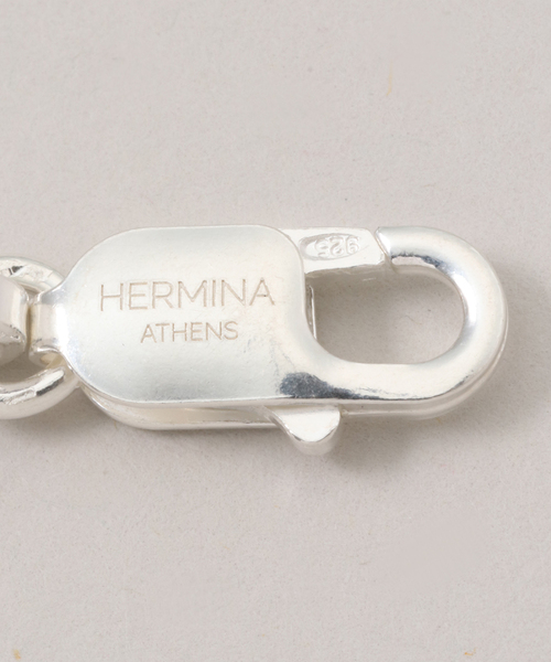 モデル愛用 HERMINA ATHENS Full Moon ネックレス /2色 Hermina Athens Women's Full Moon Tangled Pearl Necklace