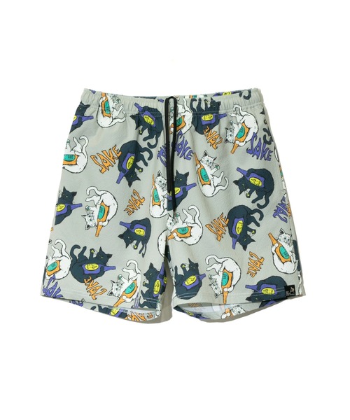 ストレッチサッカー総柄プリントイージーショーツ（その他パンツ）｜go slow caravan（ゴースローキャラバン）