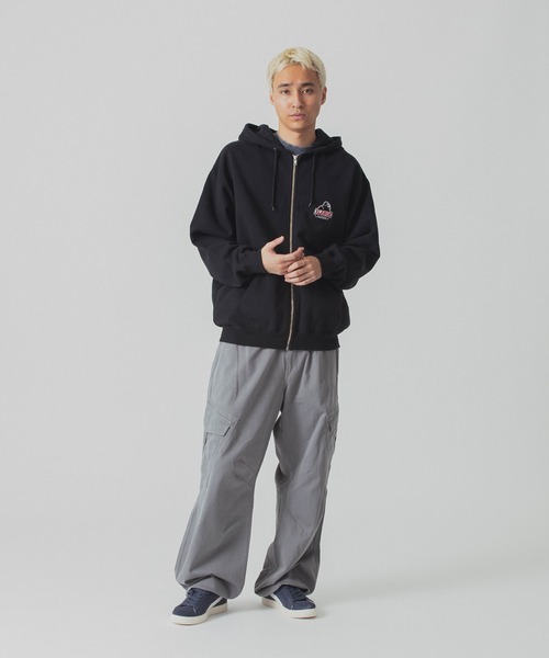 XLARGE（エクストララージ）の「SLANTED OG ZIP HOODED SWEATSHIRT（パーカー・メンズ・アッシュ/ブラック/ネイビー/ベージュ・XL/L/M/S）」の20枚目の写真