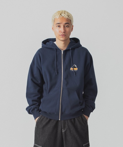 SLANTED OG ZIP HOODED SWEATSHIRT（パーカー）｜XLARGE（エクストラ