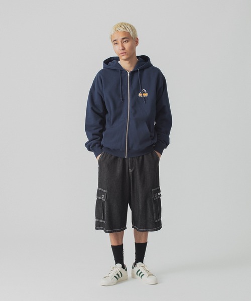 SLANTED OG ZIP HOODED SWEATSHIRT（パーカー）｜XLARGE（エクストラ