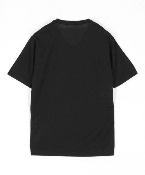 HIDEAWAYS NICOLE（ハイダウェイニコル）の「ブロックストレッチＶネック半袖プルオーバー（Tシャツ/カットソー・メンズ・オフホワイト/ブラック/シルバーグレー/ロイヤルブルー・MEDIUM/LARGE/X-LARGE）」の22枚目の写真