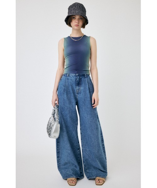 00s lgb sunset グラデーション タンクトップ MOUSSY（マウジー）の「SUMMER GRADATION タンクトップ（タンク