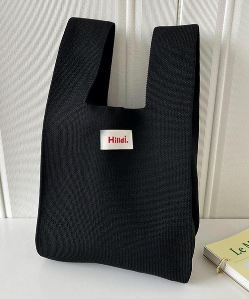 TONE SELECT GOODS（トーンセレクトグッズ）の「urbanfemine./ニットミニバッグ U7275（ショルダーバッグ・レディース・ブラック/グレイッシュベージュ/ベビーピンク/ダークグリーン/ブルー/ホワイト/グリーン/ピンク/レッド/ベージュ/パープル/オレンジ系その他・FREE）」の14枚目の写真