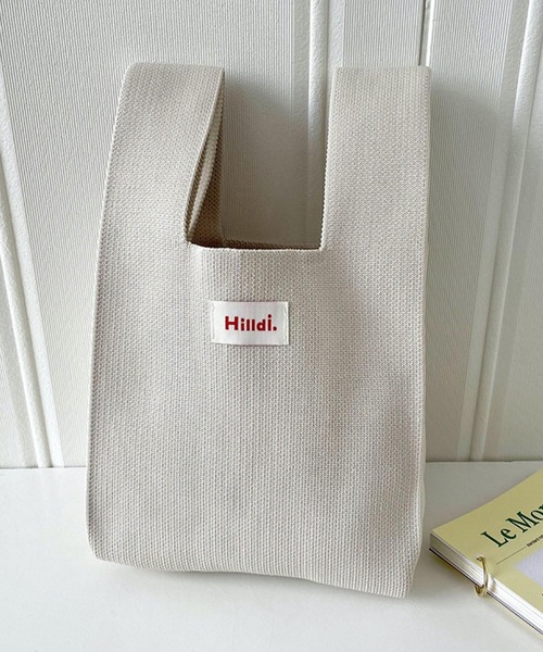 TONE SELECT GOODS（トーンセレクトグッズ）の「urbanfemine./ニットミニバッグ U7275（ショルダーバッグ・レディース・ブラック/グレイッシュベージュ/ベビーピンク/ダークグリーン/ブルー/ホワイト/グリーン/ピンク/レッド/ベージュ/パープル/オレンジ系その他・FREE）」の15枚目の写真