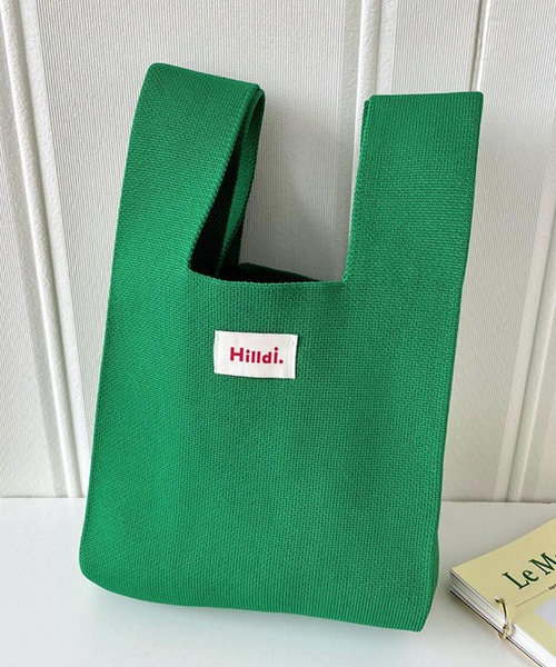 TONE SELECT GOODS（トーンセレクトグッズ）の「urbanfemine./ニットミニバッグ U7275（ショルダーバッグ・レディース・ブラック/グレイッシュベージュ/ベビーピンク/ダークグリーン/ブルー/ホワイト/グリーン/ピンク/レッド/ベージュ/パープル/オレンジ系その他・FREE）」の16枚目の写真