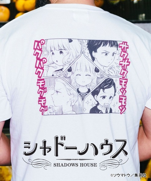 FOREVER 21(フォーエバー トゥエンティーワン)の「【ヤングジャンプ45周年】シャドーハウスTシャツ(Tシャツ/カットソー・レディース・ホワイト・SMALL/LARGE)」の9枚目の写真