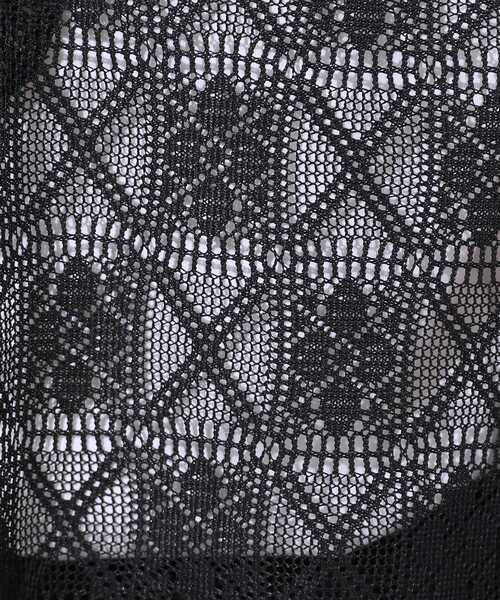 Cutie Blonde(キューティーブロンド)の「◆【前後2WAY】コーデのアクセントに ミドル丈レースジレ(ベスト・レディース・ブラウン系その他/ブラック/ホワイト系・00)」の10枚目の写真