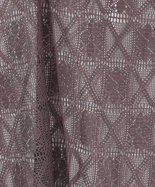 Cutie Blonde(キューティーブロンド)の「◆【前後2WAY】コーデのアクセントに ミドル丈レースジレ(ベスト・レディース・ブラウン系その他/ブラック/ホワイト系・00)」の15枚目の写真