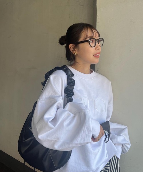 y/m by 村岡美里（イムバイムラオカミサト）の「ドローコードショルダーBAG（ショルダーバッグ・レディース・ブラック・FREE）」の12枚目の写真