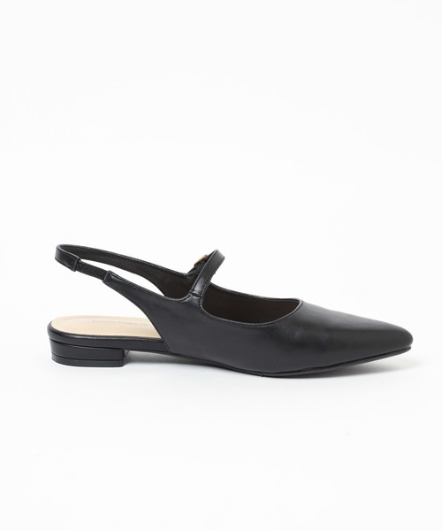 GLOBAL WORK（グローバルワーク）の「らくっションスリングバックパンプス/131475（パンプス・レディース・ブラック/シルバー/ゴールド/ブラック系その他・MEDIUM/LARGE）」の21枚目の写真