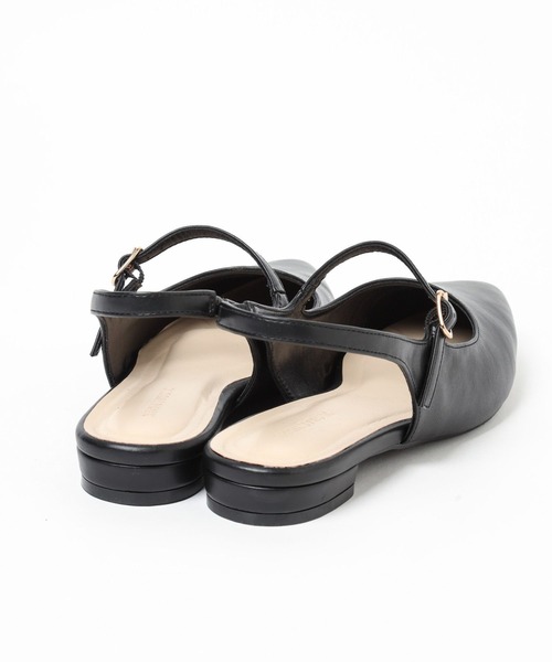 GLOBAL WORK（グローバルワーク）の「らくっションスリングバックパンプス/131475（パンプス・レディース・ブラック/シルバー/ゴールド/ブラック系その他・MEDIUM/LARGE）」の20枚目の写真