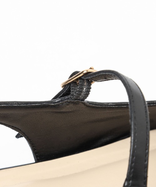 GLOBAL WORK（グローバルワーク）の「らくっションスリングバックパンプス/131475（パンプス・レディース・ブラック/シルバー/ゴールド/ブラック系その他・MEDIUM/LARGE）」の15枚目の写真