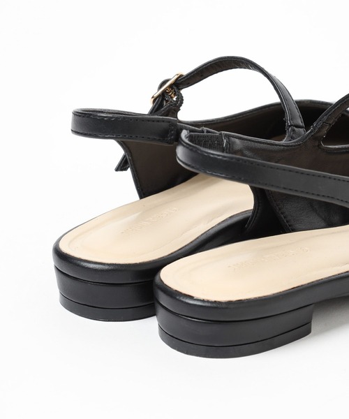 GLOBAL WORK（グローバルワーク）の「らくっションスリングバックパンプス/131475（パンプス・レディース・ブラック/シルバー/ゴールド/ブラック系その他・MEDIUM/LARGE）」の13枚目の写真