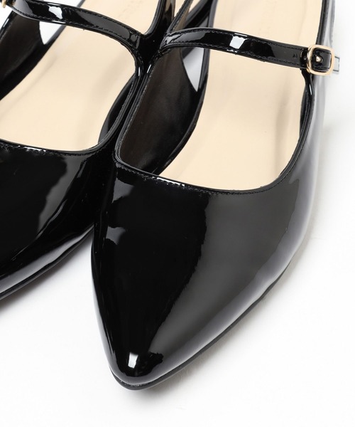 GLOBAL WORK（グローバルワーク）の「らくっションスリングバックパンプス/131475（パンプス・レディース・ブラック/シルバー/ゴールド/ブラック系その他・MEDIUM/LARGE）」の10枚目の写真