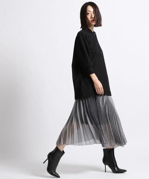 STERNBERG（スタンバーグ）の「アシメプリーツラップスカート（スカート・レディース・シルバー・MEDIUM/LARGE）」の11枚目の写真