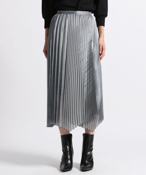 STERNBERG（スタンバーグ）の「アシメプリーツラップスカート（スカート・レディース・シルバー・MEDIUM/LARGE）」の22枚目の写真