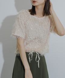 SENSE OF PLACE by URBAN RESEARCH | フリンジテープトップ(半袖)(その他トップス)