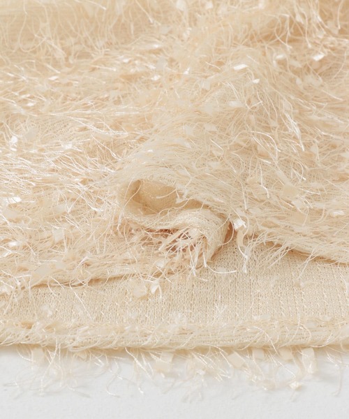 SENSE OF PLACE by URBAN RESEARCH（センスオブプレイスバイアーバンリサーチ）の「フリンジテープトップ(半袖)（その他トップス・レディース・オフホワイト/ブラック/オレンジ・ONE）」の17枚目の写真