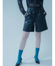 ECOLEATHER HALF PANTS