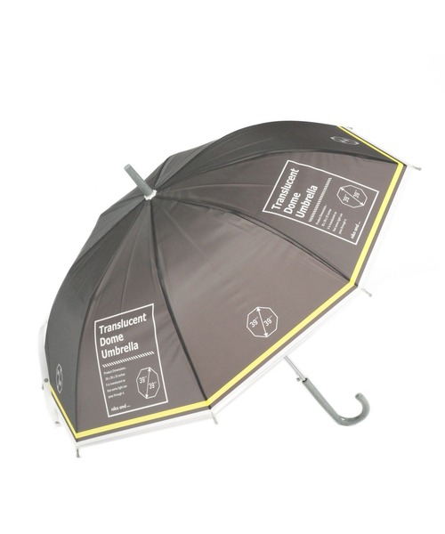 オリジナル トランスルーセントビニール傘（長傘）｜niko and
