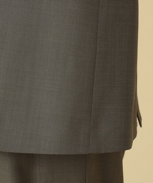 BEAMS BOY（ビームスボーイ）の「maturely / ダブル ブレステッド ジャケット（テーラードジャケット・レディース・チャコールグレー/オリーブ・0/1）」の20枚目の写真