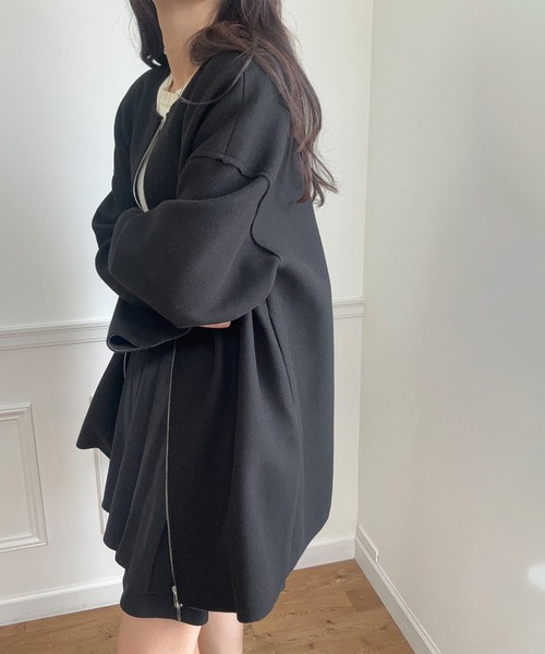 【近年モデル】ブリーフィング　ボンディング　ダブルジップジャケット　ストレッチ MENS POCKETABLE WIND BLOUSON - BRIEFING（ブリーフィング）