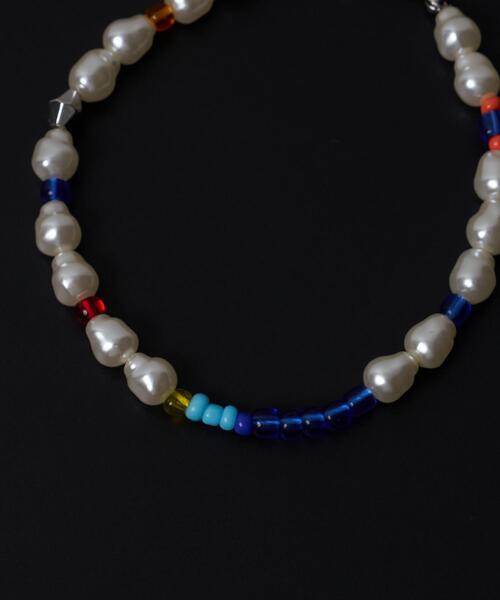 WEGO(ウィゴー)の「WEGO/ビーズMIXブレス(ブレスレット・メンズ・その他1/その他2・FREE)」の4枚目の写真